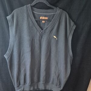 Bob Timberlake Men’s Golf Sweater Vest – XL – Dark Charcoal